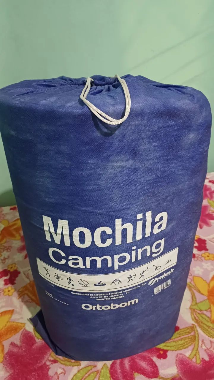 Colchonete Camping Ortobom 1.75mx0,55m - Foto 2