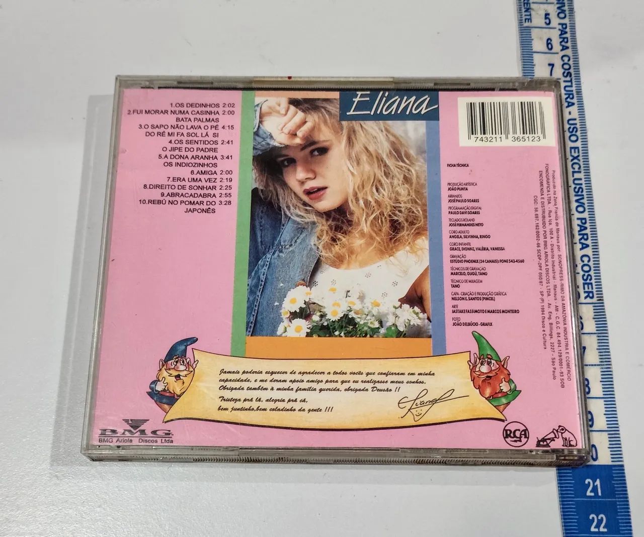 CD Eliana - Os Dedinhos - Foto 4