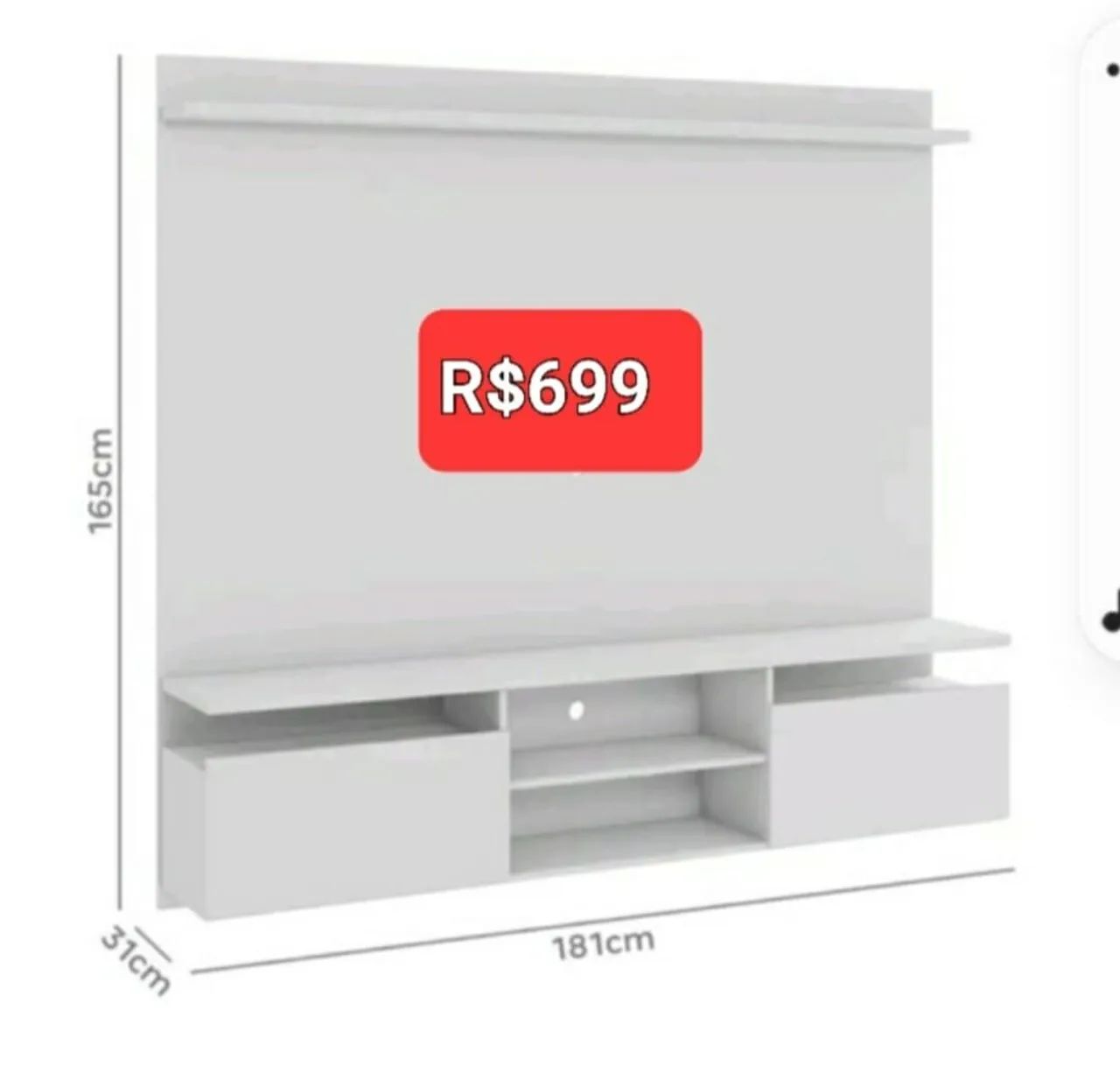 Painel home suspenso R$670 - Foto 2
