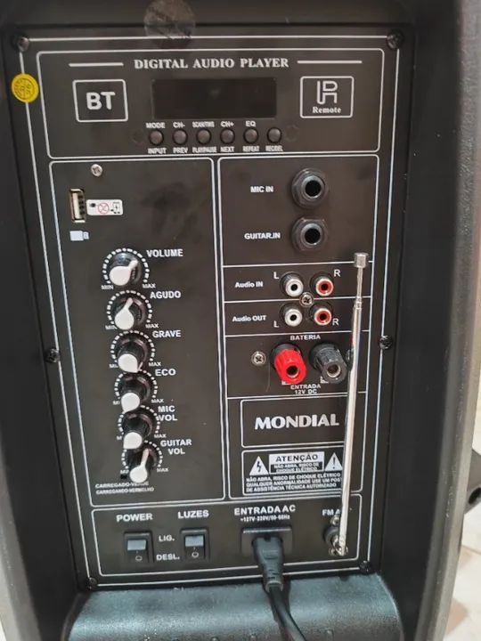 Caixa de som 550w seminova - Foto 2