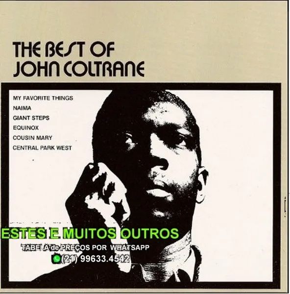 3 Cds Jonh Coltrane. Mais de 1000 cds e dvds disponíveis. - Foto 2