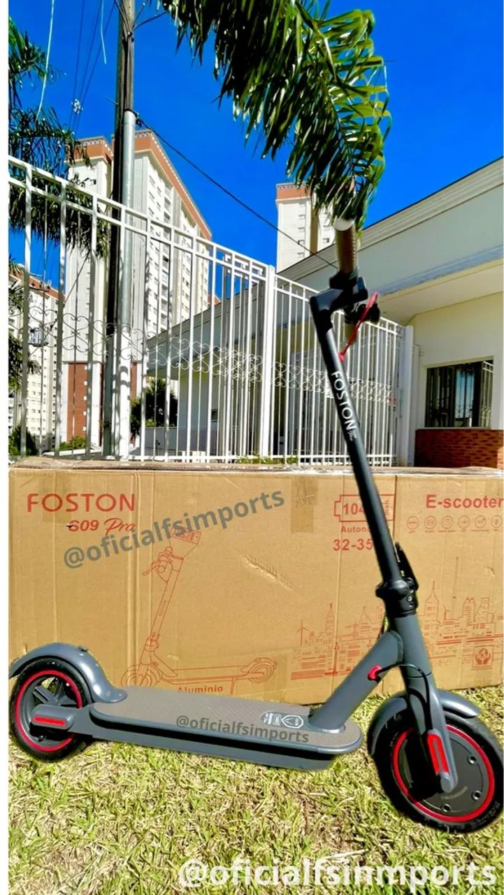 Patinete Elétrico Foston S09 Pro Novos Lacrados Bateria 10.400 mah  - Foto 2