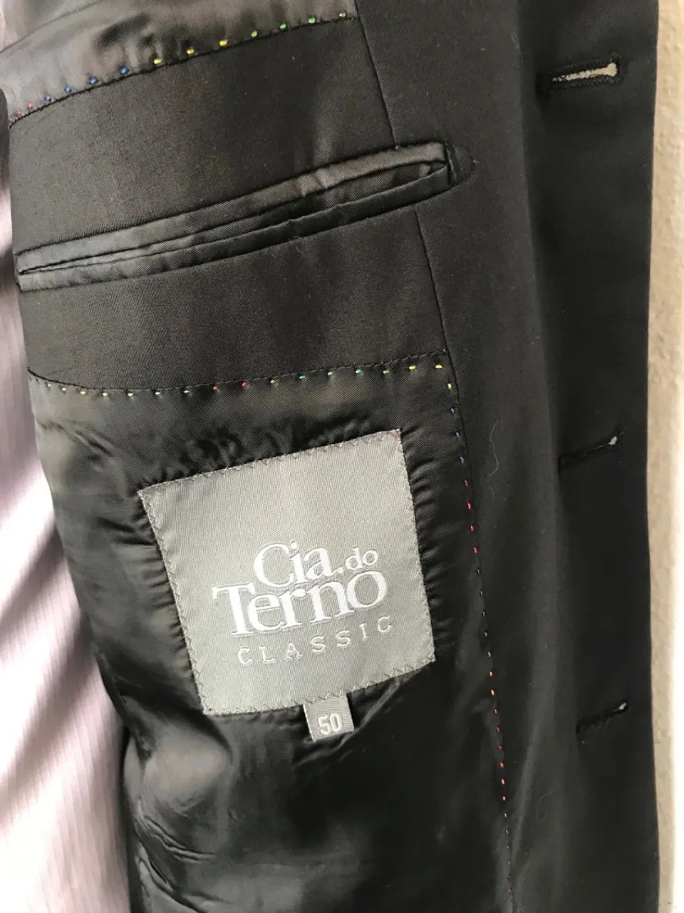Blazer masculino cia do terno Classic  - Foto 5