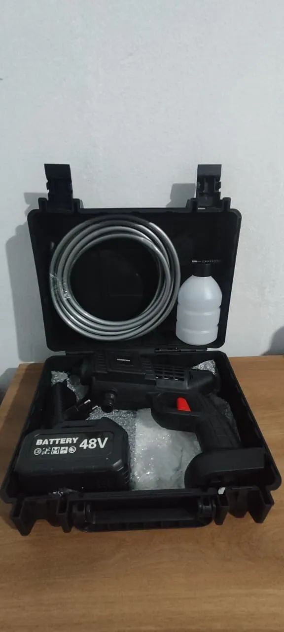 Lavadora de Alta Pressão Portátil 48V ? Bateria Recarregável - Foto 2