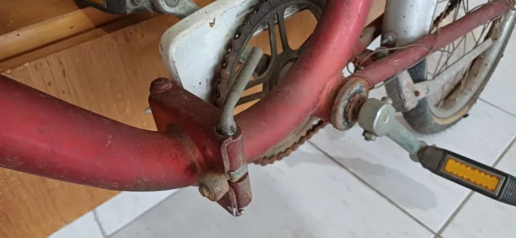 Bicicleta antiga alemã Weltrad rara - Foto 4