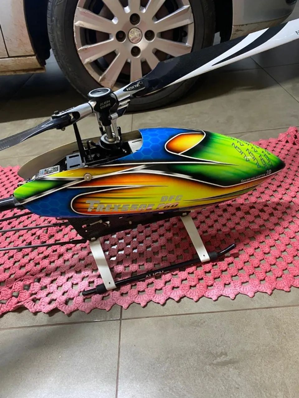 Helimodelo Align Trex-550e PRO DFC com 1 Bateria Align - Foto 3
