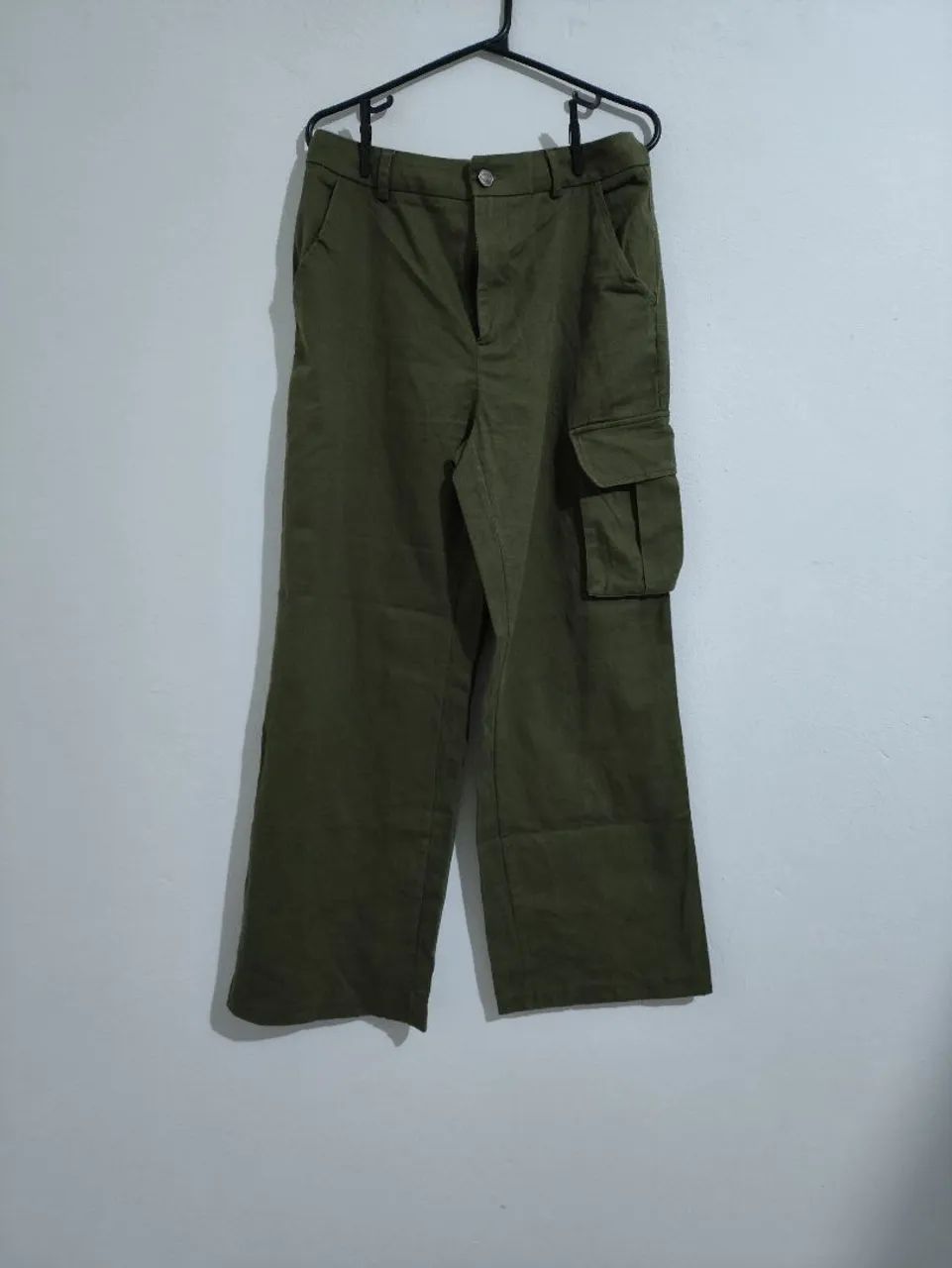 Calça Cargo Verde Militar | Utilitária | Calça folgada | tática  - Foto 5