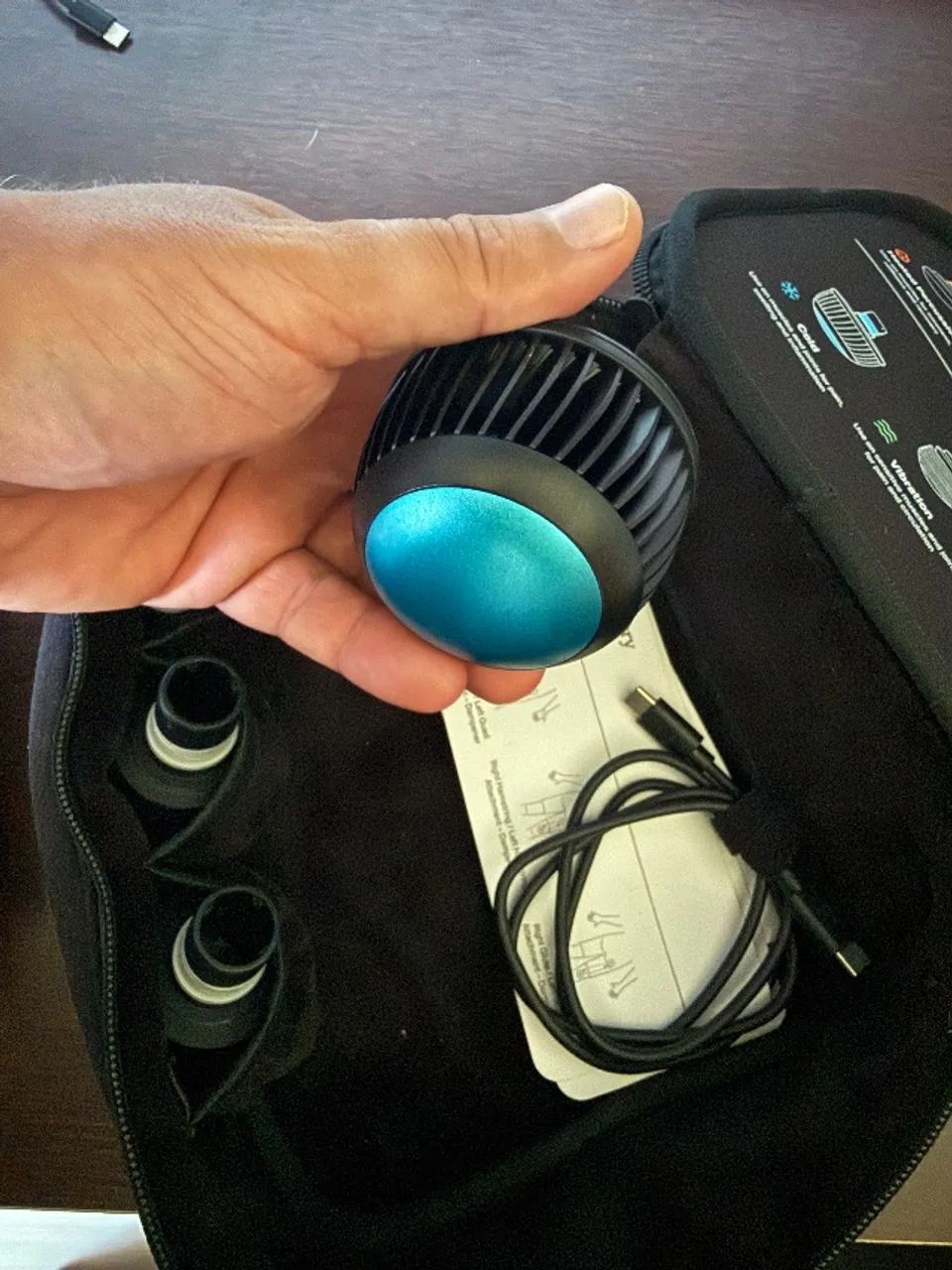 Theragun Prime Plus original - Pistola massageadora com aquecimento, semi nova - Foto 5