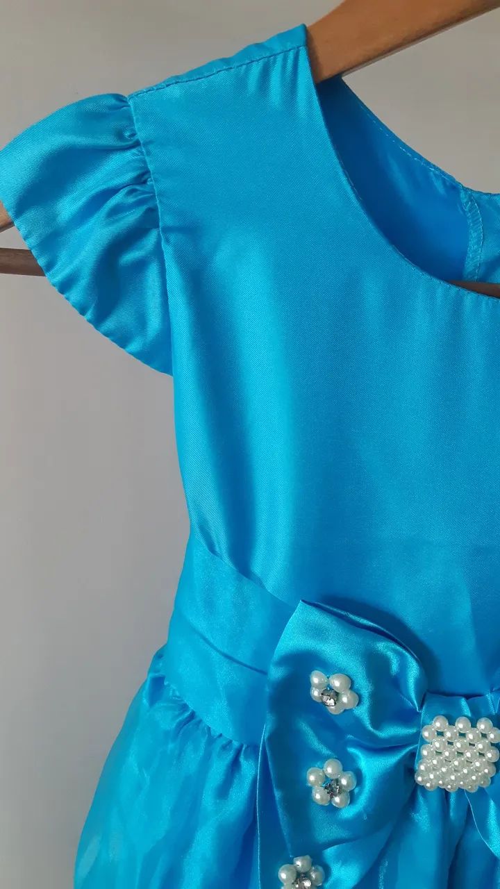Vestido de festa daminha - Foto 6