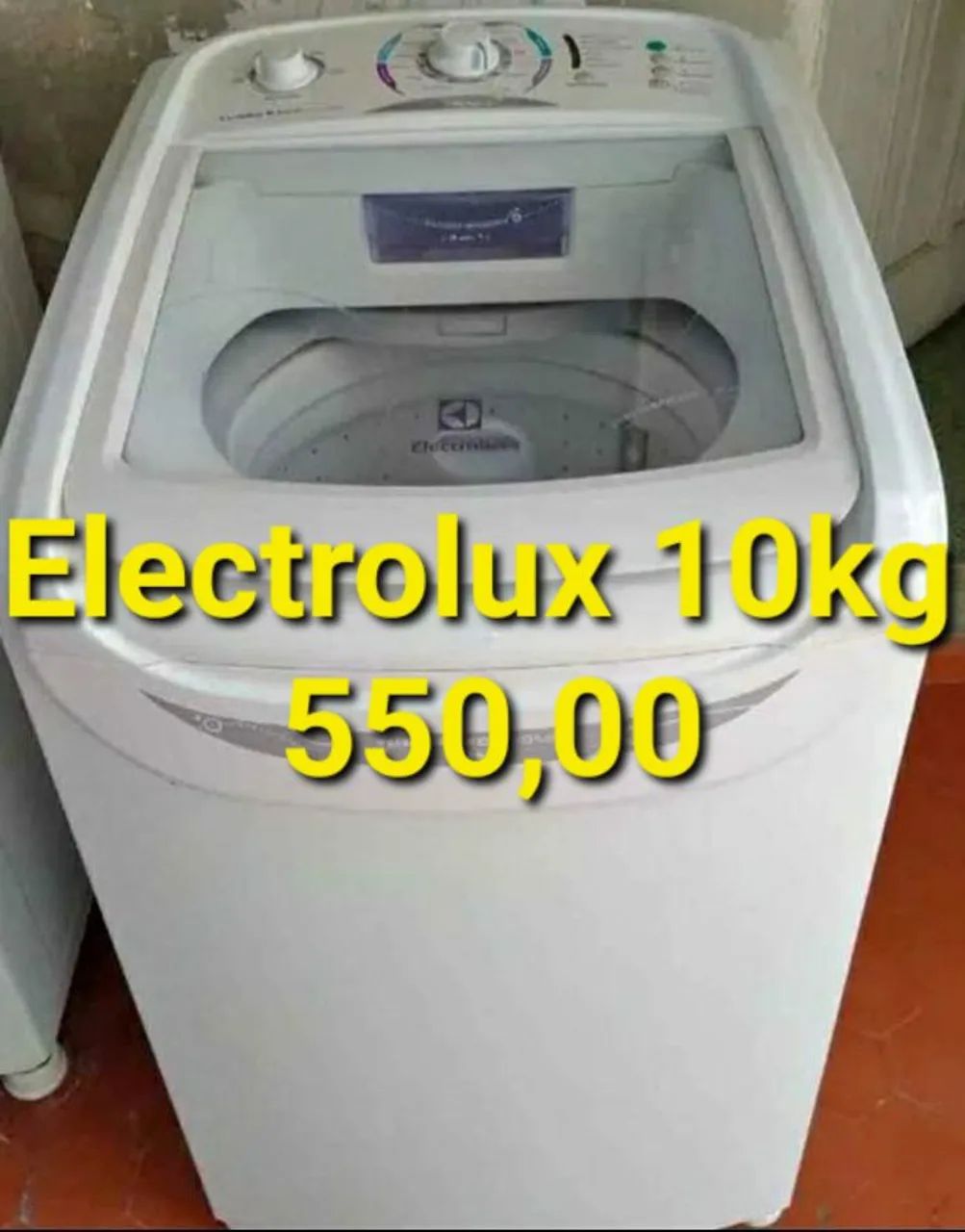 Máquina de Lavar Electrolux 10kg ENTREGO