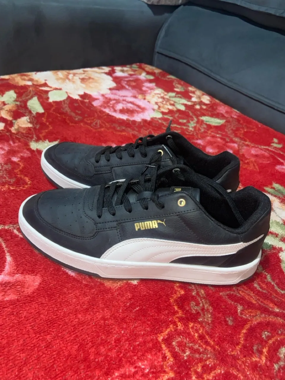 Tênis Puma Masculino - Preto e Branco