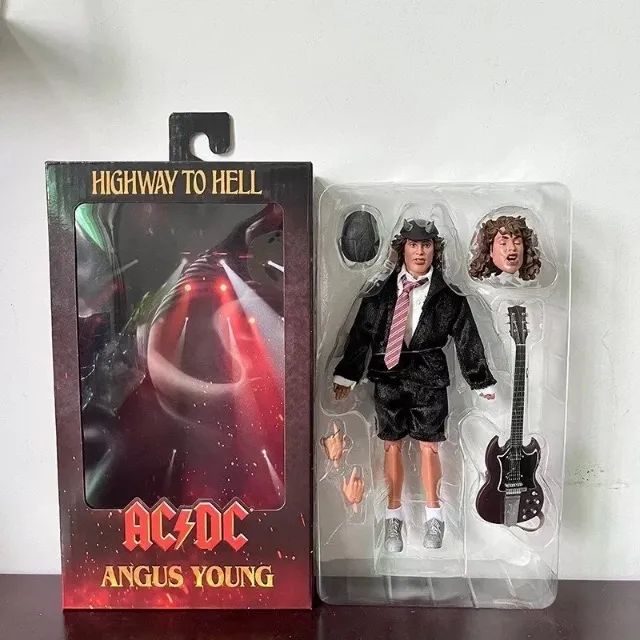 AC/DC Angus Young + Bon Scott 2 Figura articulada!!!! - Foto 5