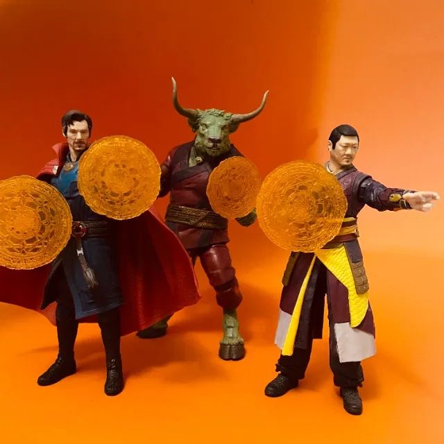 Marvel Legends Dr Strange, Wong & Rintrah BAF - Avengers Vingadores - Foto 4
