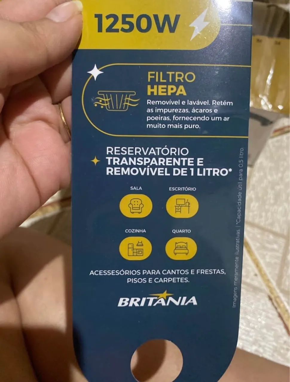 Vendo aspirador de pó seminovo - Foto 2