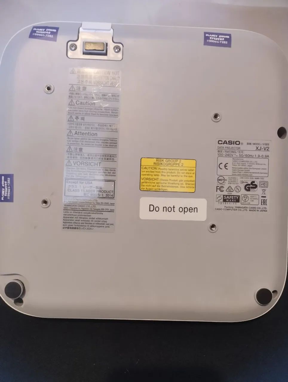 Projetor Casio a laser e led híbrido com 3000 Ansi lúmens  - Foto 5