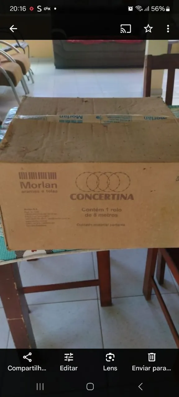 Concertina Morlan 8 metros