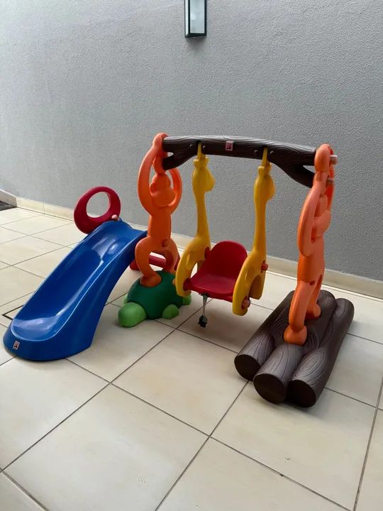 Escorrega e Balanço Infantil - Diversão garantida! - Foto 2