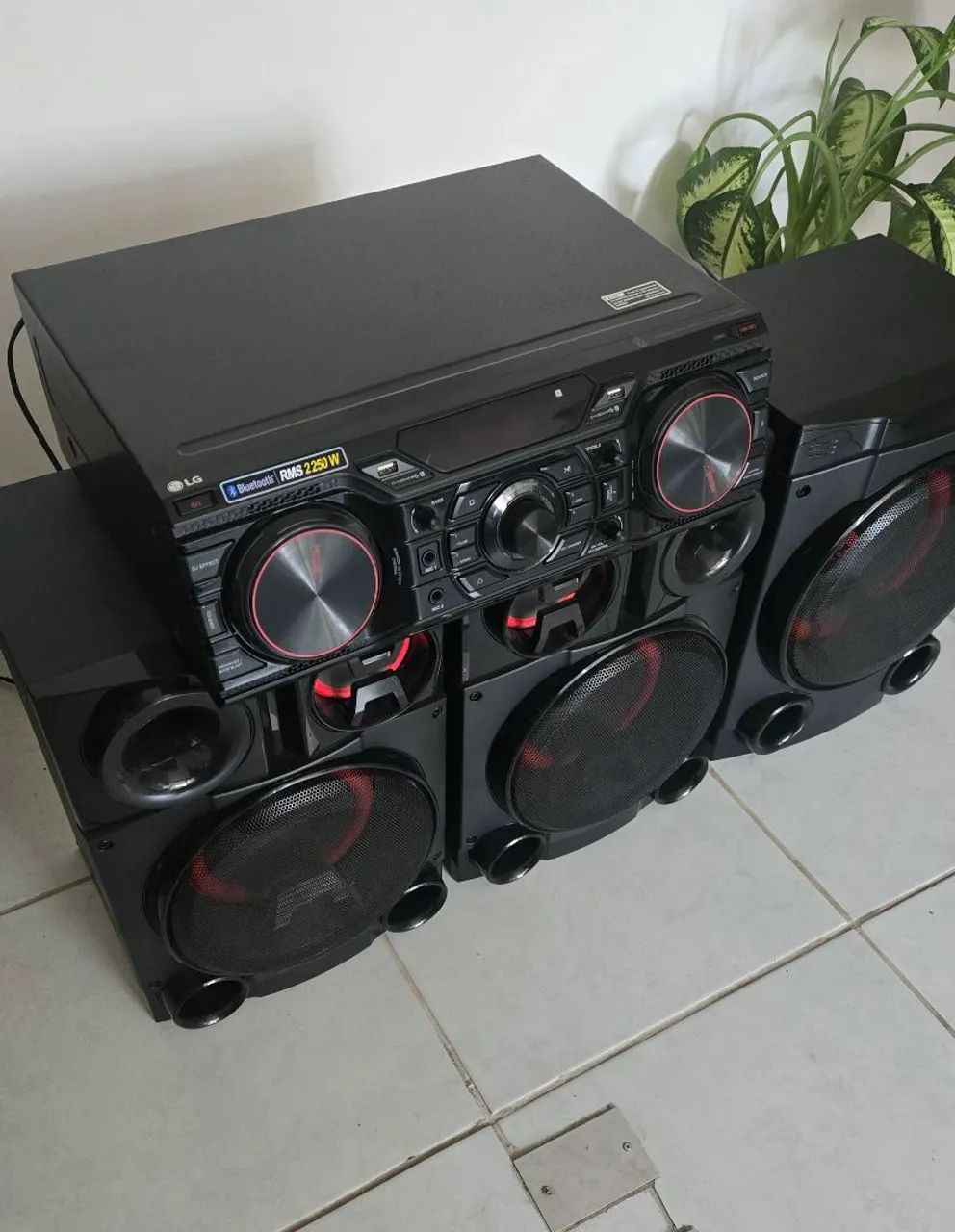 Aparelho de som LG XBoom