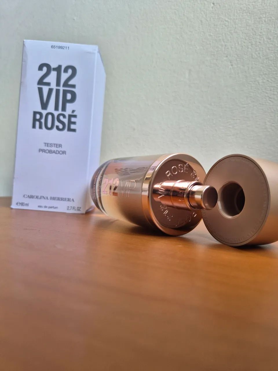 212 VIP ROSÉ Feminino 80ml Original - Foto 2
