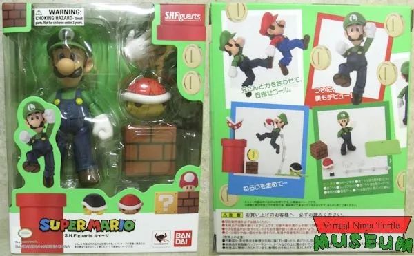 Luigi - S.h. Figuarts - Mario Bros - Original - Foto 3