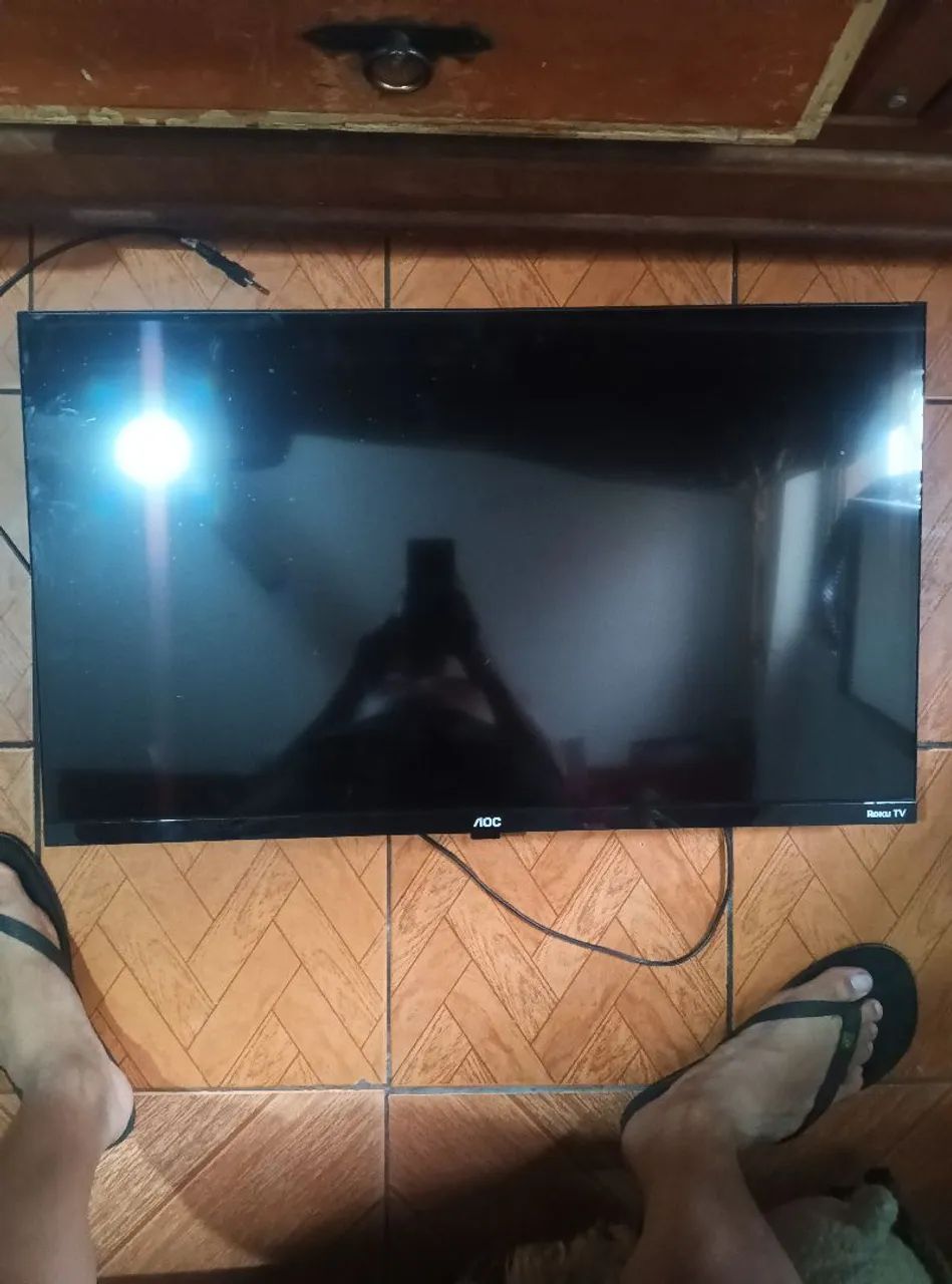 Tv AOC 32 polegadas com defeito  - Foto 2