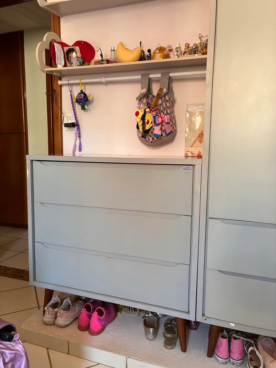 Guarda-Roupa e Cômoda Infantil  - Foto 3