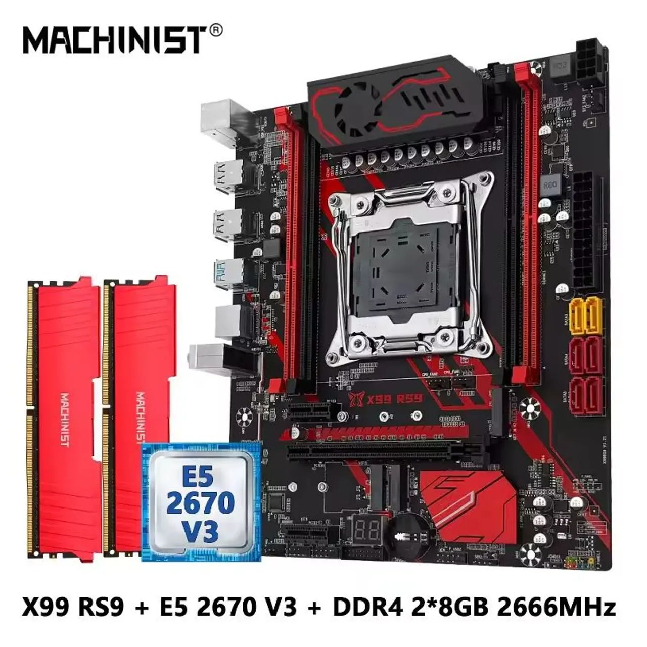 Kit Xeon X99 + 32GB RAM DDR4