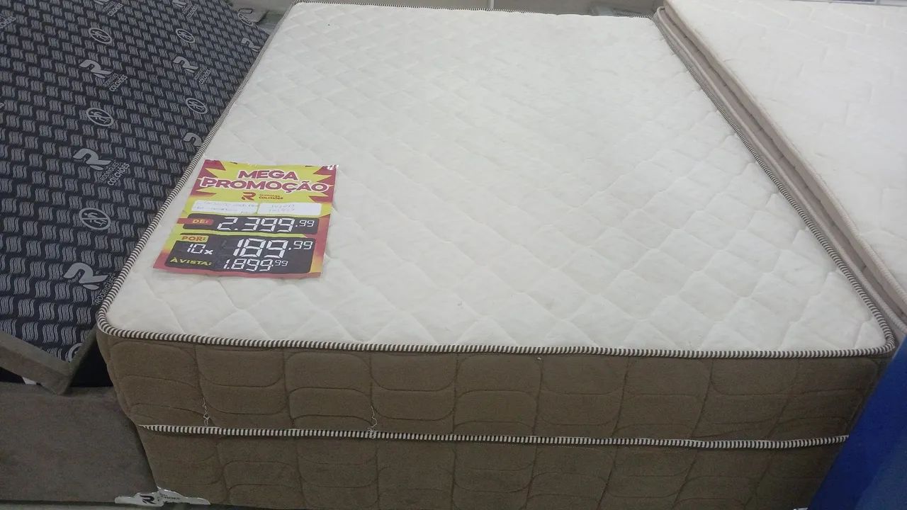 Cama casal semi ortopédico 