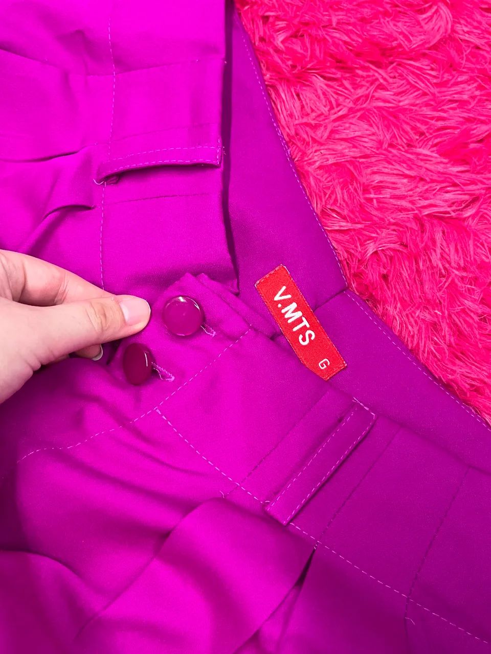 Calça rosa 