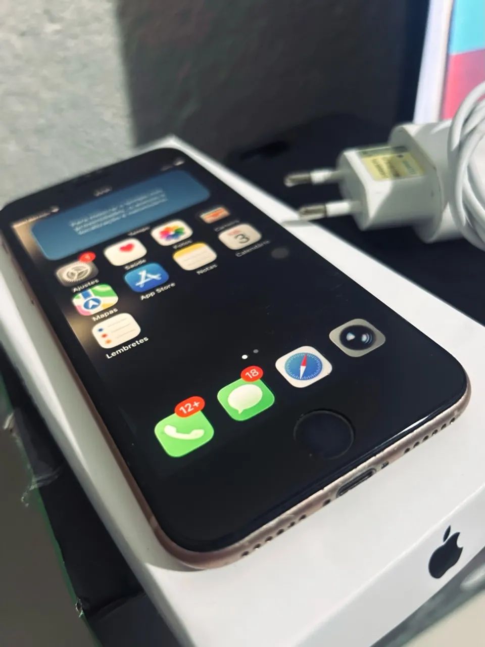 iPhone SE 2ª Geração - 64GB ( Touch ID off ) - Desapego  - Foto 4