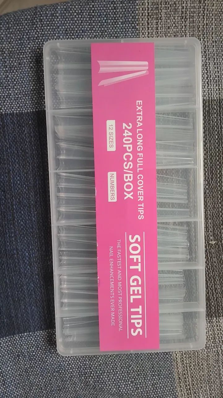 Material de alongamento de unha