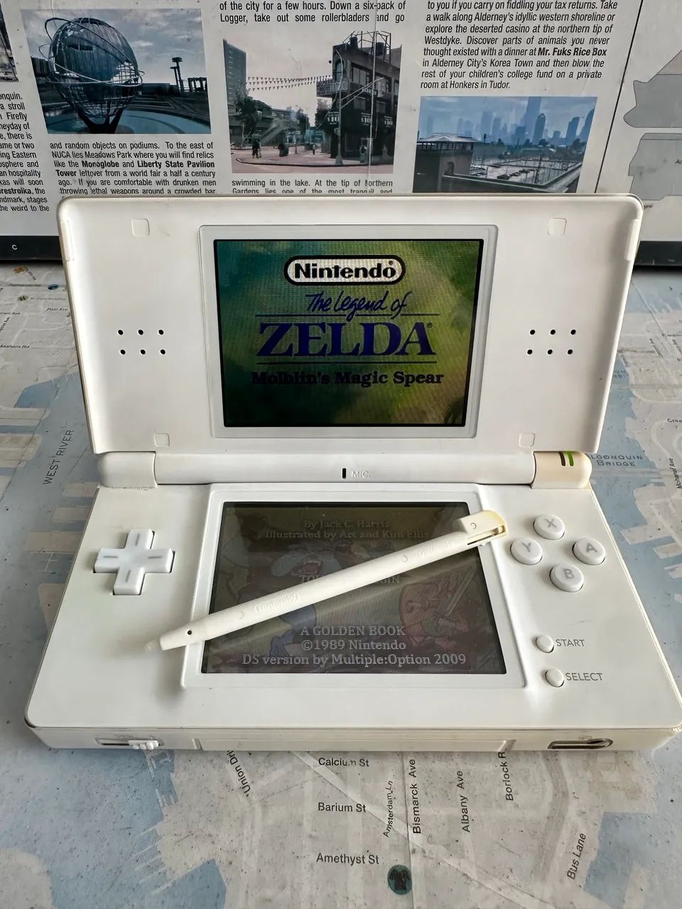Nintendo DS Lite Ceramic White