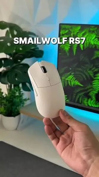 Mouse RS7 Sensor PAW3311 (SEM FIO) (2.4G/BT/Cabo) SMAILWOLF - Foto 3