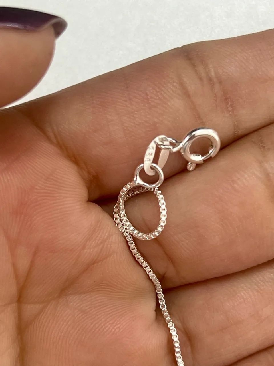 Pulseira de prata legítima  - Foto 2