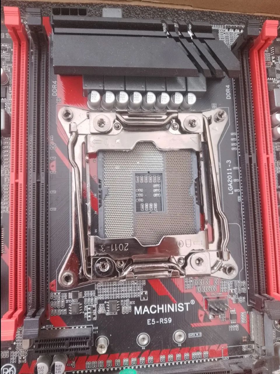Placa mãe Machinist RS9 usado DDR4 para xeon  - Foto 3