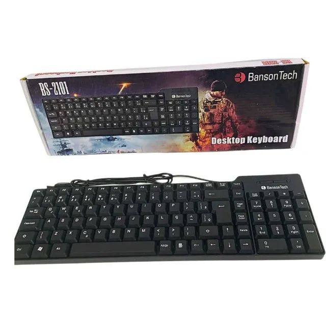 Teclado USB Banson Tech Bs-2101