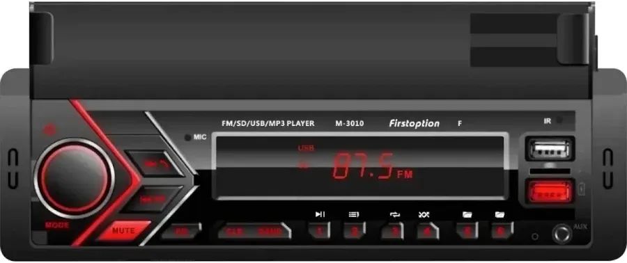 MP3 Player Automotivo Firstoption M-3011F  - Foto 5