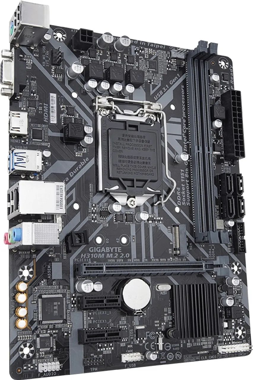 Processador i3 8º + placa mãe ddr4 + cooler 