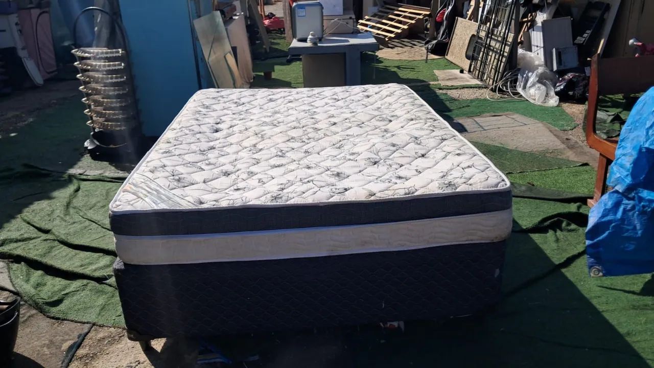 Cama box linda barato frete grátis Parcelamos  - Foto 4