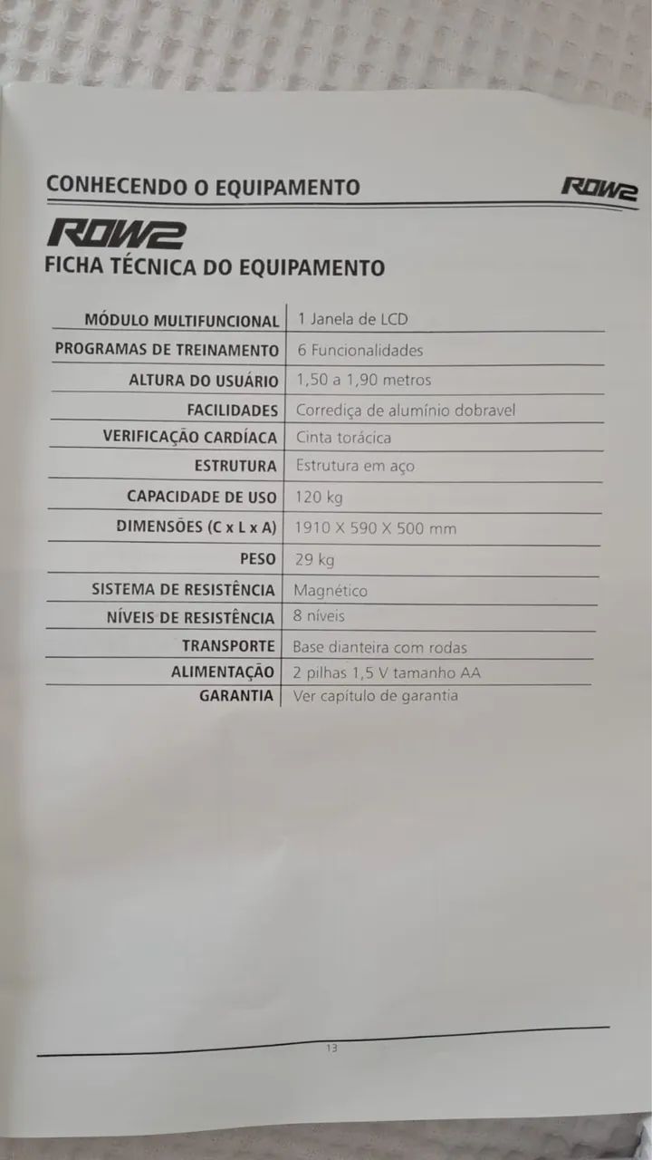 VENDO REMO RESIDENCIAL MAGNÉTICO  - Foto 4