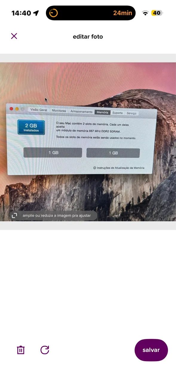 iMac 24 pol 2007  - Foto 2