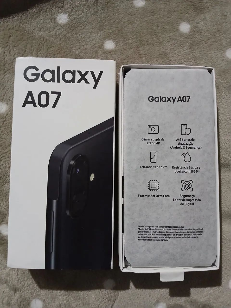 Celular A07 novo