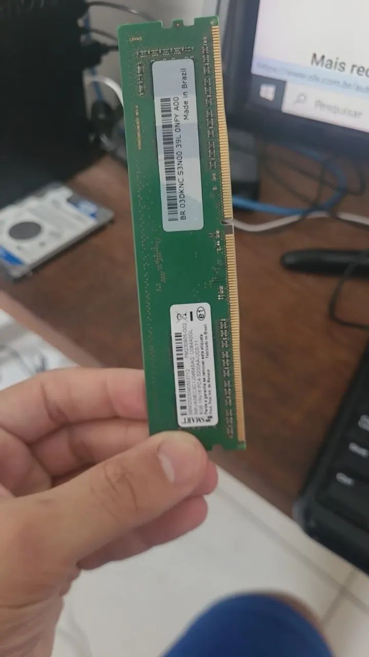 Memória ddr4 8gb 3200 desktop - Foto 2
