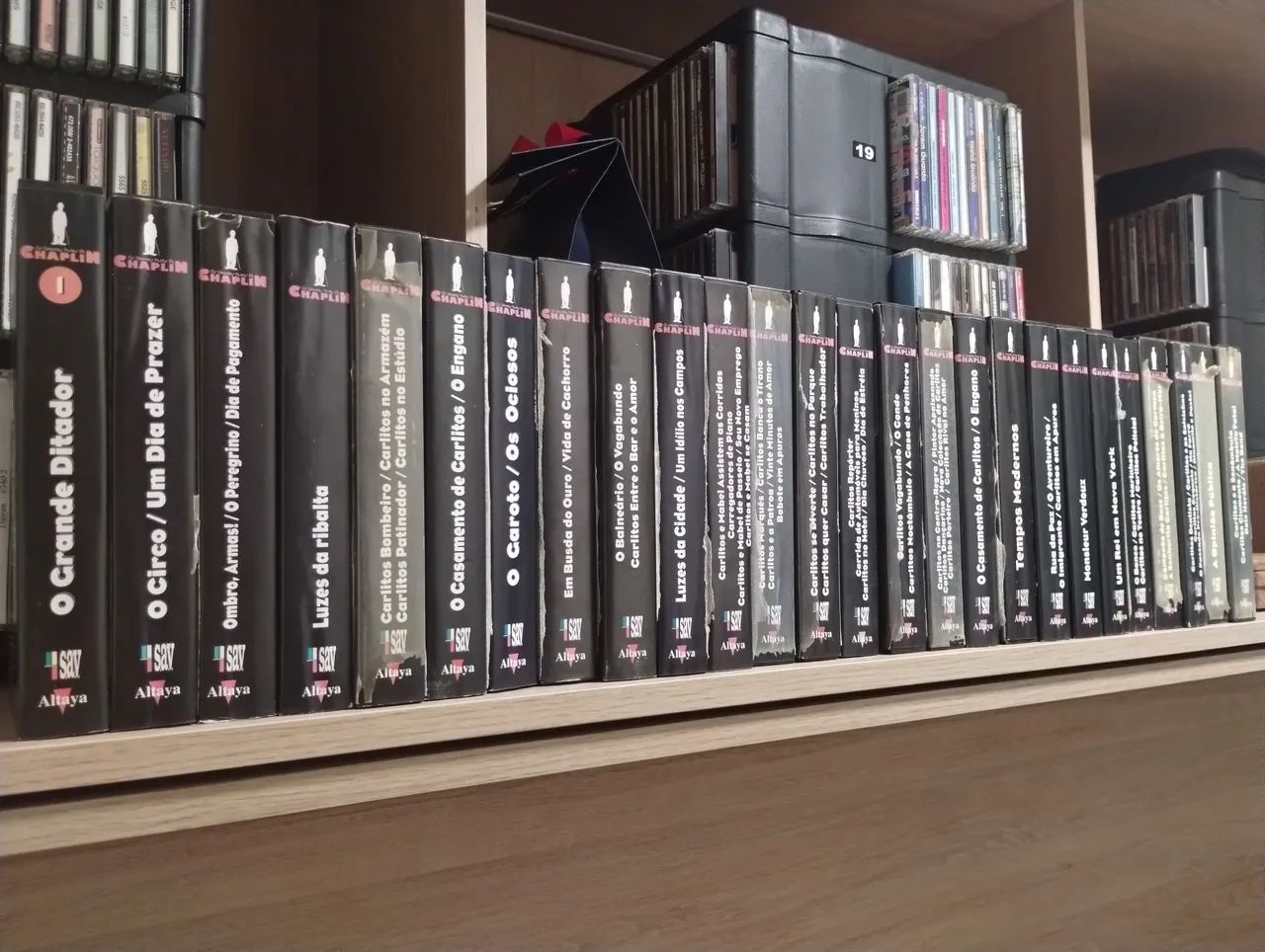 Coleção de fitas VHS Charles Chaplin - 26 filmes - Foto 2