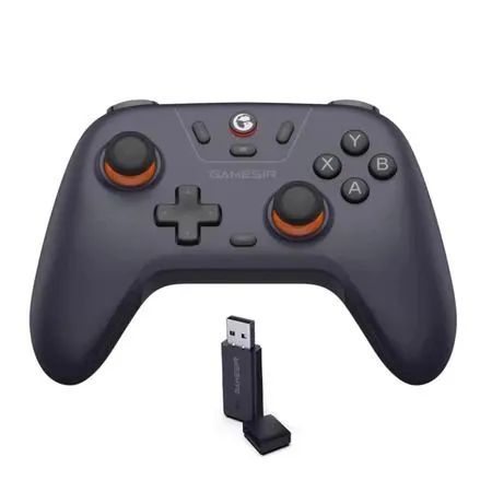 Controle Gamesir T4 Nova Lite 24g Preto para PC, Switch, Android e IOS