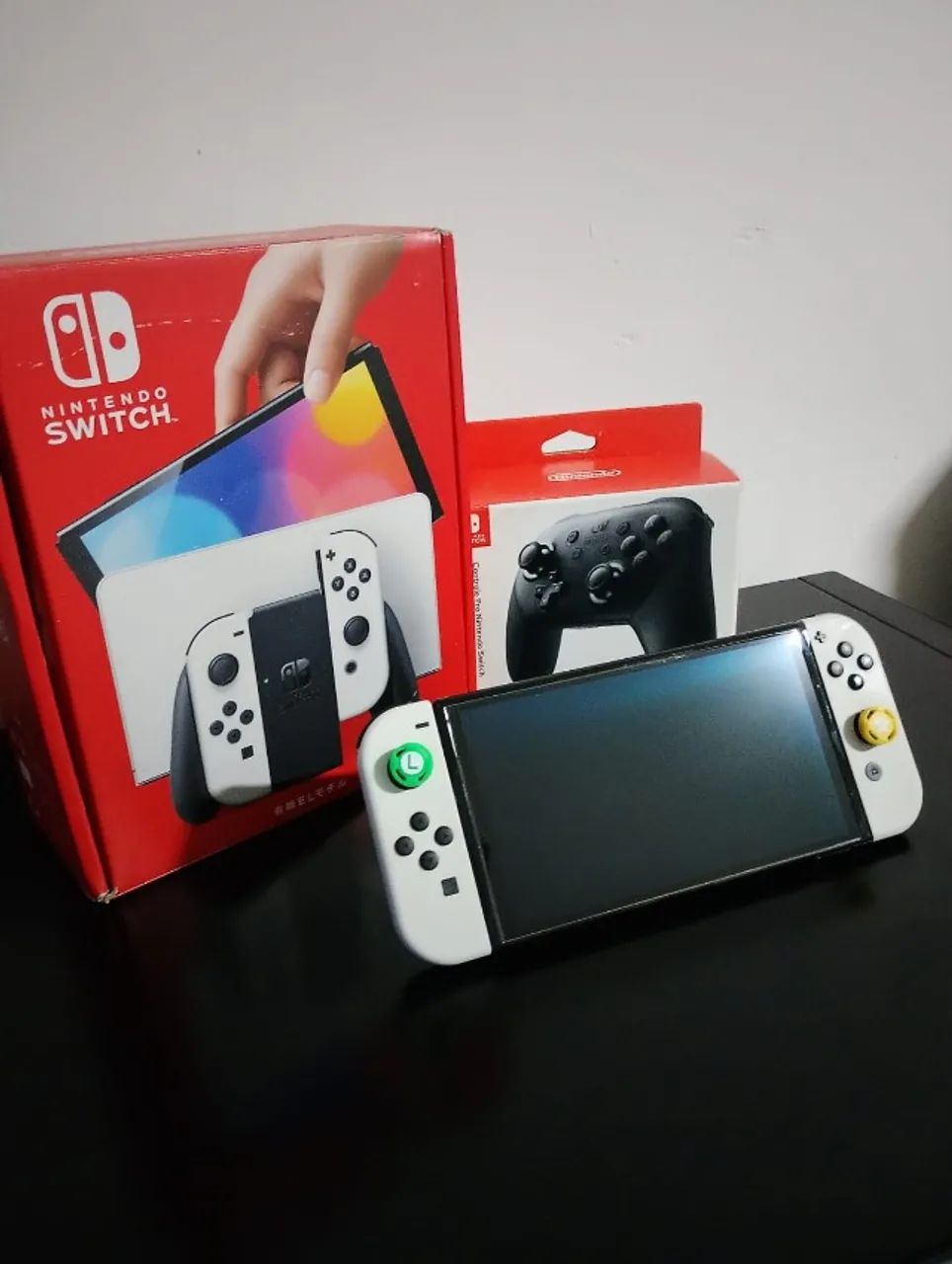 Nintendo Switch Oled com JOGOS! + Acessorios  - Foto 3