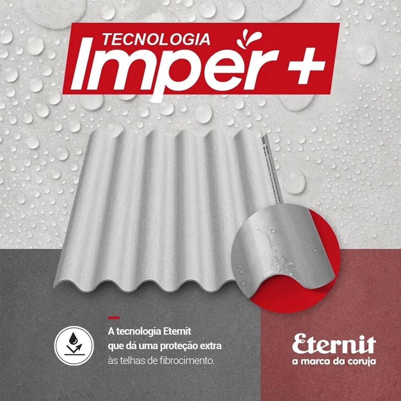 Telha 3,66 Eternit Imper+