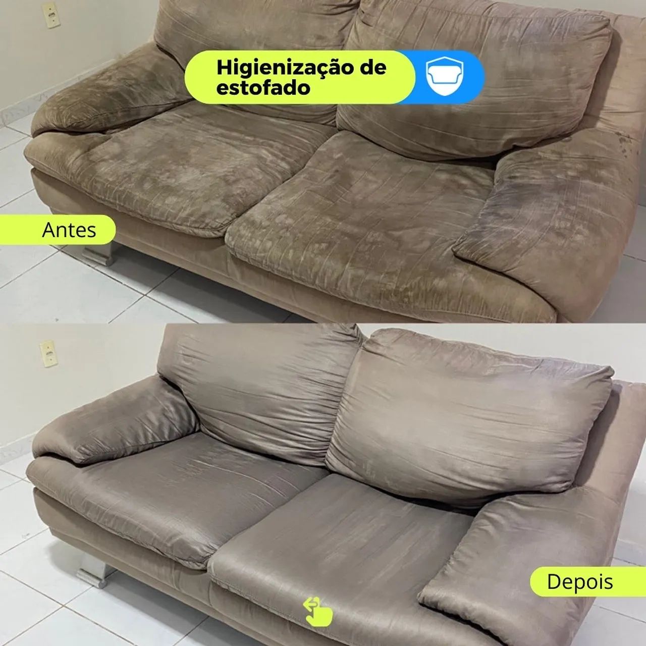 Limpeza de sofá  - Foto 5