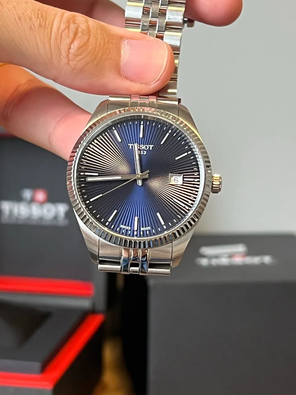 Tissot Ballade 40mm Azul Original | Full Set | SEM USO - Foto 2