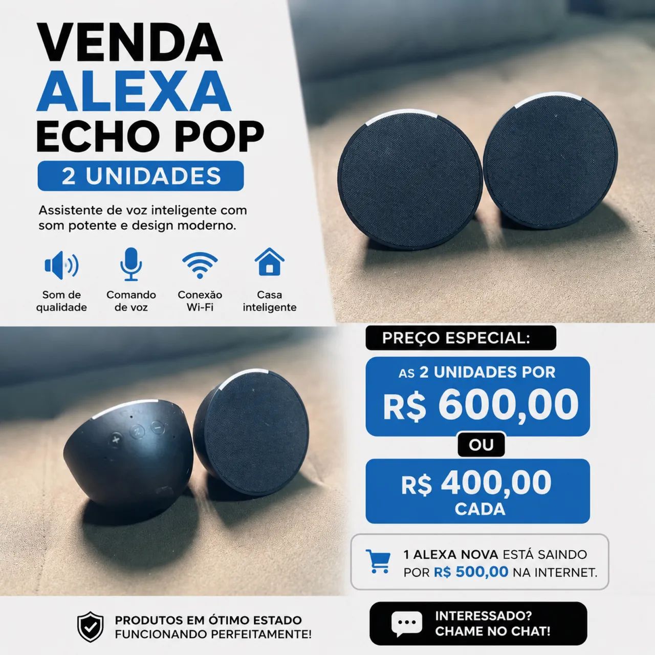 2 ALEXA, desapego!